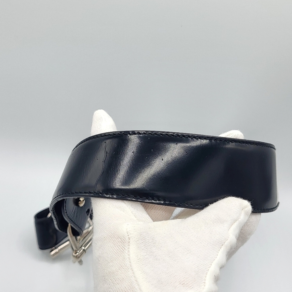 Gucci Tom Ford Oversized Horsebit Belt Black 80 - Picture 13 of 16